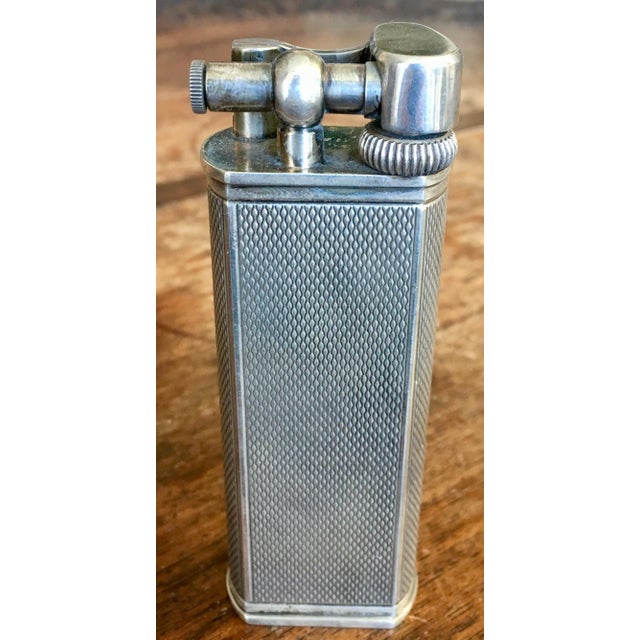 Vintage Dunhill Sylphide Silver Table Lighter Chairish