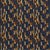Zoffany Cosmati Embroidery Fabric in Ink / Tigers Eye - a Sample For Sale