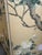 Mid 20th Century Japanese Four-Panel Hand-Painted Silk Byōbu Screen With Birds & Blossoms For Sale - Image 11 of 11