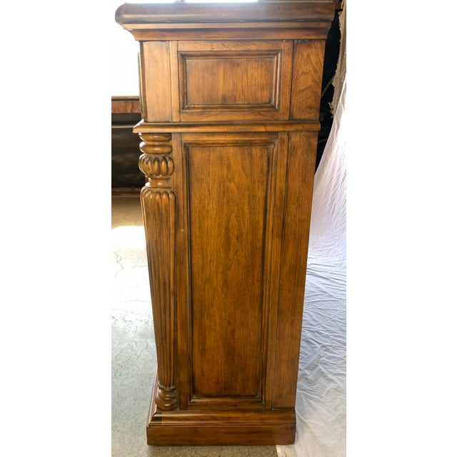 Brown Early 20th Century Hooker Seven Seas Collection Executive Bookshelf For Sale - Image 8 of 12