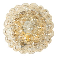 Glass Wall Lamp from Doria Lighting, 1970s For Sale