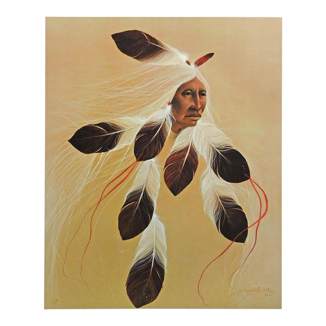 Frank Howell "Gentle Storm" Hand Signed Offset Lithograph Submit an Offer For Sale
