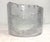 Cast Studio Glass Menorah by Joel & Candace Bless Curved Shape Brutalist Waves For Sale In New York - Image 6 of 15