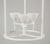 Modern Bespoke Plaster Alard Three-Light Fixture For Sale - Image 3 of 9