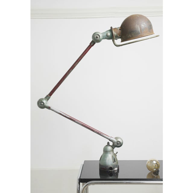 Metal Vintage French Standard Industrial Wall Light from Jieldé, 1950 For Sale - Image 7 of 18