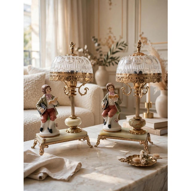 20th Century Ceramic Lamps, Set of 2 For Sale - Image 11 of 11
