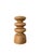 Beech, Bougeoir 1 Candlestick by Romain des Bois Dimensions: D 8.5 x H 17 cm. Materials: Beech.