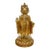 Tibetan Bronze Standing Gilt Bronze Buddha Offering Protection For Sale