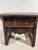 Spanish Castilian Carved Wood Side Table with Iron Hardware, 1910 For Sale - Image 10 of 15