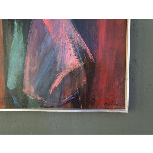 George Michaud Oil Painting of Bullfighter Matadors 1964 For Sale - Image 9 of 11