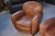 1980s Vintage Camel Imitation Leather Club Chairs, 1980s, Set of 2 For Sale - Image 5 of 9