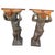 Bronze Console Supports with Putti, 1930s, Set of 2 For Sale - Image 12 of 12