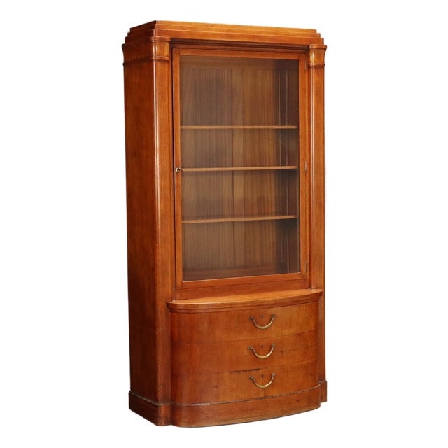 Liberty Display Cabinet in Mahogany For Sale