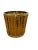 Tortoise Pencil Bamboo and Rattan Basket Planter For Sale - Image 9 of 12