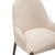 Wood Glendale Natural Performance Chenille Dining Chair For Sale - Image 7 of 9