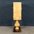 Glass Vintage Italian Goatskin Bar Cabinet on Pedestal Base by Aldo Tura, 1960 For Sale - Image 7 of 18