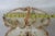 Light Yellow Limoges Divided Serving Dish Gilt Butterfly Flowers and Decorative Handle For Sale - Image 8 of 12