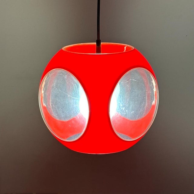 Space Age Bug Eye Pendant Lamp from Massive Lighting, 1970s For Sale - Image 4 of 11