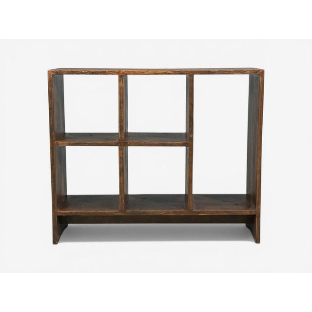 Wood Pierre Jeanneret, 5-Hole File Rack or Bookcase, Teak, Chandigarh, 1960s For Sale - Image 7 of 8