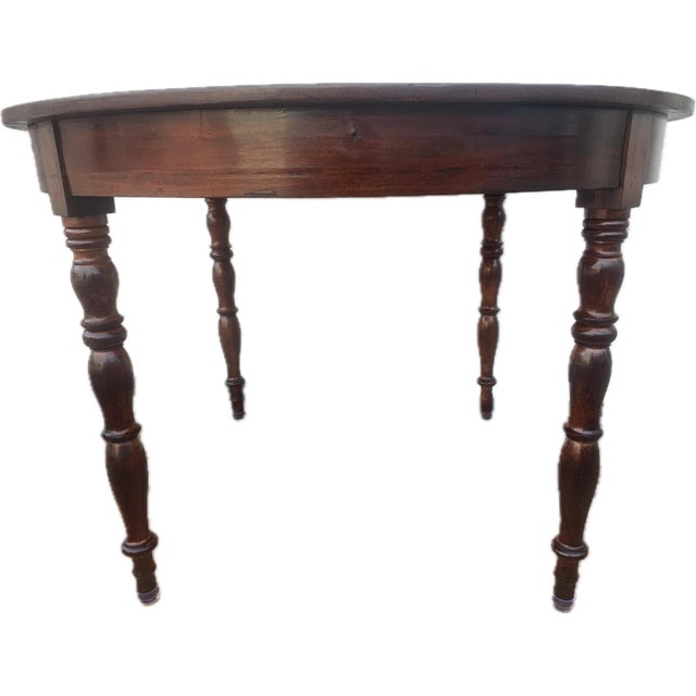 Antique Round Table, 1890s For Sale - Image 4 of 18
