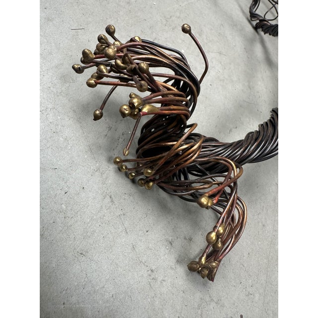 1970s Palm Tree Wall Decoration by D'Haeseleer, 1970s For Sale - Image 5 of 7