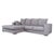 Boconcept Cenova Fabric Corner Sofa Grey Sofa Couch For Sale - Image 12 of 12
