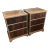 Trompe l'Oeil Book Motife Chest of Drawers Night Stands -A Pair For Sale