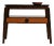 Scandinavian Teak and Dark Wood Bedside Table, 1950s For Sale