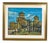 G. Poli, Ferrara Castle, Oil on Panel For Sale