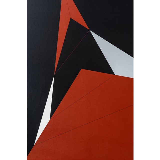 Oil Painting by Steffen Jørgensen, 1979 For Sale - Image 4 of 6