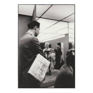 Marilyn Monroe Behind the Curtain, 1988, Print from Original Negative For Sale