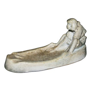 Glazed Stoneware Trinket Dish by Charles Gréber, France, 1910s For Sale