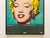 Pop Art Andy Warhol Vintage 1990 Lithograph Print Large Framed Pop Art Italian Exhibition Poster " Marilyn " 1964 For Sale - Image 3 of 15