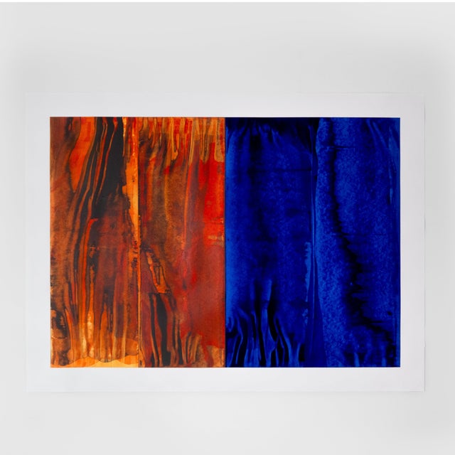 Title: Born From a Spring Beyond the Gaps in the Trees Dimensions: 36” H x 40” W Medium: Acrylic on hot press paper An...