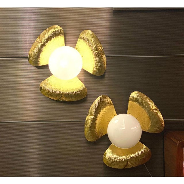 Mid-Century Italian Sconces in the style of T. Barbi, 1960s, Set of 10 For Sale - Image 13 of 17