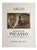 1971 "Arles Donation Picasso" Musee Reattu Wove Paper Mourlot Exhibition Poster For Sale