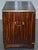 Reprodux Campaign Chest of Drawers with Leather Top by Bevan Funnell For Sale - Image 14 of 18