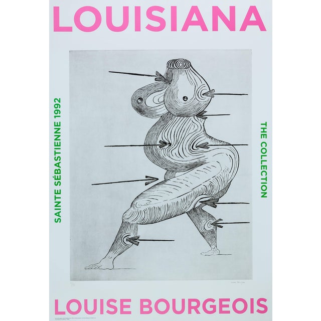 Saint Sebastienne Nude Poster after Louise Bourgeois For Sale