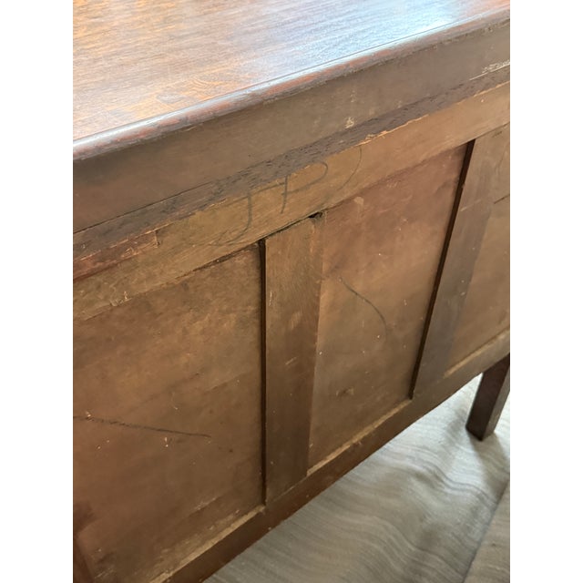Wood Jacobean Style Chest of Drawers For Sale - Image 7 of 12