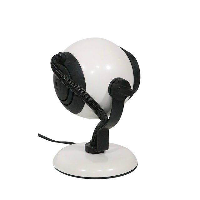 Late 20th Century Postmodern Space Age Spotlight Desk Lamp / Wall Mount Sconce C. 1970's For Sale - Image 11 of 16