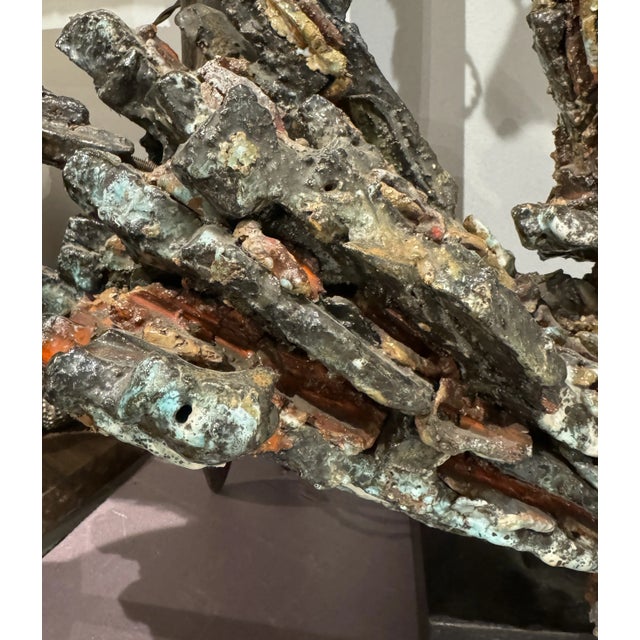 Ceramic Vintage, Abstract Ceramic French Sculpture For Sale - Image 7 of 8