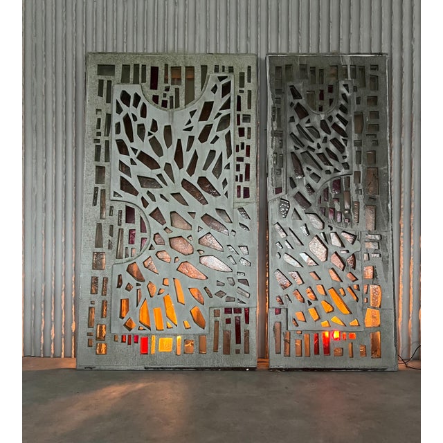 Artist Unknown Netherlands 1960s H 205cm W 195cm Introduce a striking piece of mid-century European design into your space...