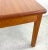 Burnt Umber Vintage Modern Square Teak End Table For Sale - Image 8 of 13