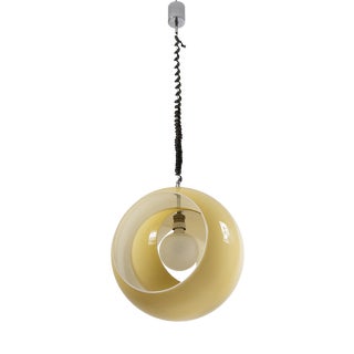 Eclisse Pendant Lamp from Mazzega, 1970s For Sale