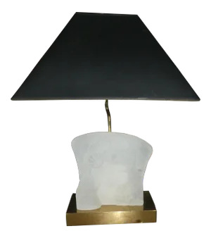 Beth Weissman Illuminated Lucite Lamp