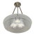 Marius Sabino French Art Deco Frosted Glass Pendant Light 1930s For Sale