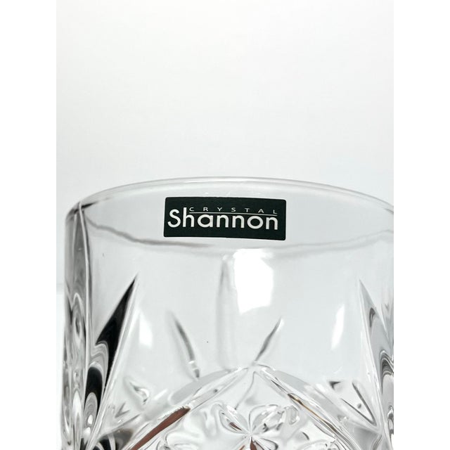 2010s Gothic Godinger “Dublin” Crystal Old Fashioned Tumbler Glasses - Set of 4 For Sale - Image 5 of 5