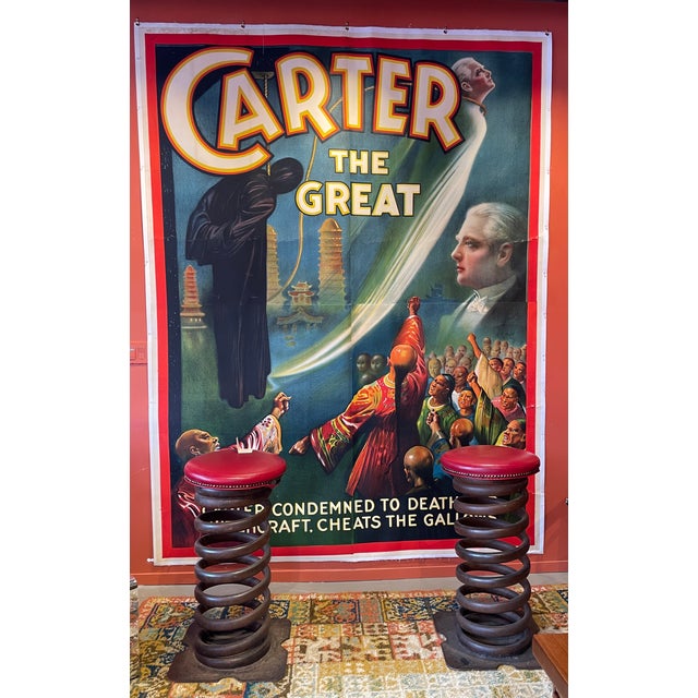 1920s Original Carter the Great Poster For Sale - Image 9 of 9