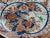 Japonisme Large Imari Porcelain Charger Hand Painted in Cobalt Blue & Iron Red-18.25” Diameter For Sale - Image 3 of 8