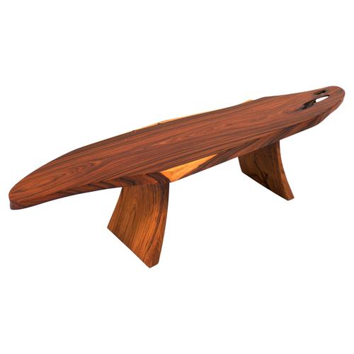 T1305 Coffee Table in Rosewood and Teak Woods by Jörg Pietschmann For Sale - Image 12 of 12